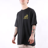 Gramicci - Running Man Tee Pigment Dyed - Vintage Black