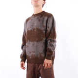 Gramicci - Mohair Splatter Sweater - Slate Splatter