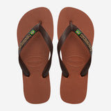 Havaianas - Brasil Logo - Rust Coffee