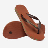 Havaianas - Brasil Logo - Rust Coffee