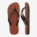 Havaianas - Brasil Logo - Rust Coffee
