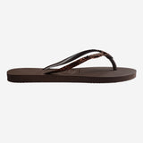 Havaianas - Slim Glitter II - Dark Brown