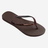 Havaianas - Slim Glitter II - Dark Brown