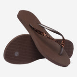 Havaianas - Slim Glitter II - Dark Brown