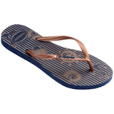 Havaianas - Slim Nautical - Navy Blue Rose