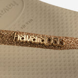 Havaianas - Slim Glitter II - 9177 Sand Light Metallic