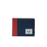 Herschel - Roy Coin Wallet - Black Iris Red Ochre Twill