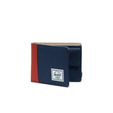 Herschel - Roy Coin Wallet - Black Iris Red Ochre Twill