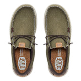 Hey Dude - Wally Braided - Burnt Olive Delicious Brown