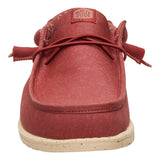 Hey Dude - Wally Stretch Canvas - Burnt Red Boulder Tan