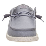 Hey Dude - Wally Stretch Canvas - Flannel Grey Bone White