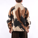 Iuter - Tornado Fur Zip Jacket - Brown