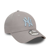 New Era - League Essential NY 9Forty - Grey Light Blue