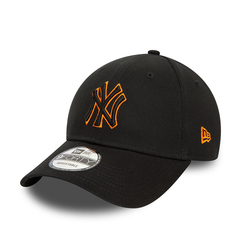 New Era - NY Outline 9Forty - Black Orange.