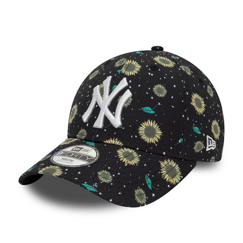 New Era - NY Youth Floral All Over Print 9Forty - Black Flower
