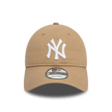 New Era - League Essential NY 9Twenty - Light Beige White