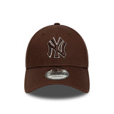 New Era - Team Outline NY 9Forty - Brown White