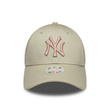 New Era - Womens League Essential NY 9Forty - Beige Light Pink