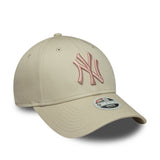 New Era - Womens League Essential NY 9Forty - Beige Light Pink