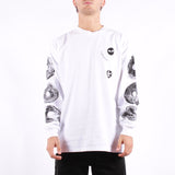 No Problemo - Dropa Ls Tee - White