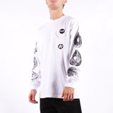 No Problemo - Dropa Ls Tee - White