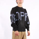 No Problemo - Gradient Knit Jumper - Black