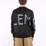 No Problemo - Gradient Knit Jumper - Black