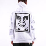 Obey - Bold Icon Extra Heavy Hood - Ash Grey