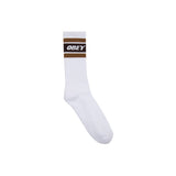 Obey - Cooper II Socks - White Demitasse