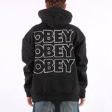 Obey - Treble Extra Heavy Hood - Black