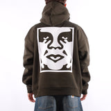 Obey - Bold Icon Extra Heavy Hood - Rosin