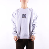 Obey - Icon Extra Heavy Crew II - Ash Grey