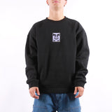 Obey - Icon Extra Heavy Crew II - Black