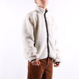 Obey - Icon Face Sherpa Jacket - Unbleached