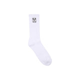 Obey - Icon Face Socks - White
