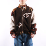 Obey - Moroccan Rug Sherpa Jacket - Brown Multi