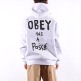 Obey - Obey Posse Extra Heavy Hood - Ash Grey