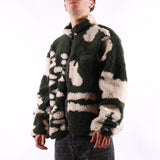Obey - Obey Shaggy Sherpa Jacket - Kombu Green Multi