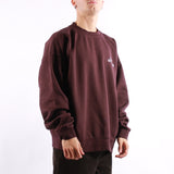 Obey - Obey Studios Faded Crew - Winetasting Faded Wash