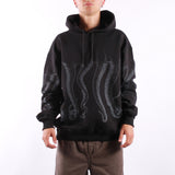 Octopus - Outline Hoodie - Black