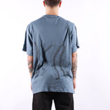 Octopus - Outline Logo Tee - Stormy