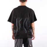 Octopus - Outline Tee - Black