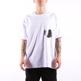 Octopus - Pocket Tee - White