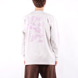 Olow - T-Shirt LS Interconnexion - Gris