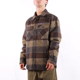 Patagonia - Ms Lw Insulated Fjord Flannel Shirt - Snow Owl Basin Green