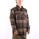 Patagonia - Ms Lw Insulated Fjord Flannel Shirt - Snow Owl Basin Green
