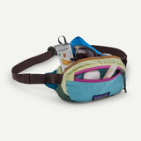 Patagonia - Terravia Mini Hip Pack 1L - Patchwork Snowmelt Blue