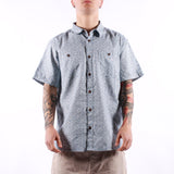 Patagonia - Ms Back Step Shirt - Mountain Breeze Still Blue