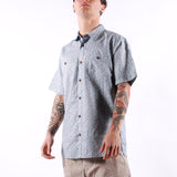 Patagonia - Ms Back Step Shirt - Mountain Breeze Still Blue