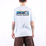 Patagonia - Ms Cap Cool Daily Graphic Shirt - Boardshort Logo Chilled Blue.